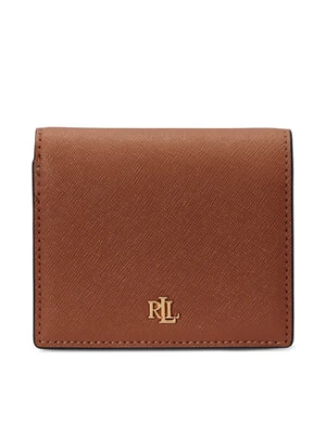 LAUREN RALPH LAUREN Mały Portfel Damski 432962112002 Brązowy