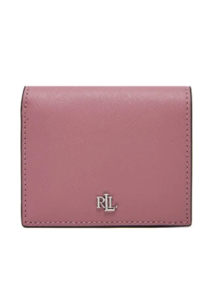 LAUREN RALPH LAUREN Mały Portfel Damski 432962112011 Różowy