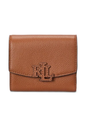 LAUREN RALPH LAUREN Mały Portfel Damski 432966782002 Brązowy