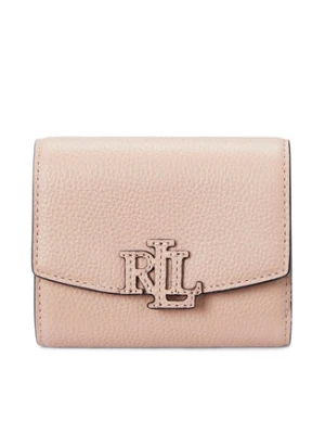LAUREN RALPH LAUREN Mały Portfel Damski Cameryn 432966782004 Różowy