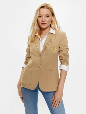 Lauren Ralph Lauren Marynarka 200797305013 Beżowy Regular Fit