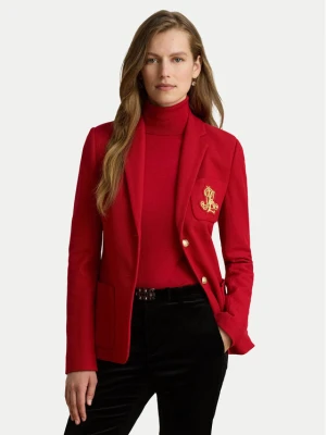 LAUREN RALPH LAUREN Marynarka 200B30683001 Czerwony Slim Fit