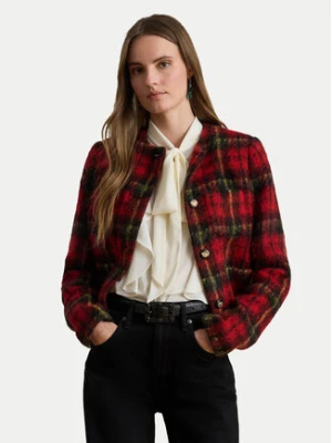 LAUREN RALPH LAUREN Marynarka 200P02014001 Czerwony Regular Fit