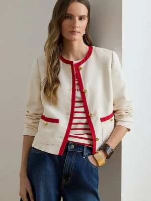 Lauren Ralph Lauren marynarka damska z lnem