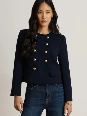 Lauren Ralph Lauren marynarka dwurzędowa damska granatowy