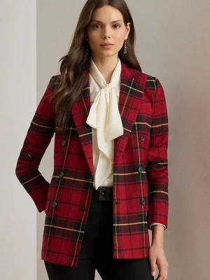 Lauren Ralph Lauren marynarka z dodatkiem wełny