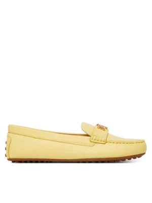 LAUREN RALPH LAUREN Mokasyny 802852847028 Żółty