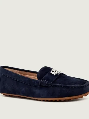 LAUREN RALPH LAUREN Mokasyny BARNSBURY | zamsz