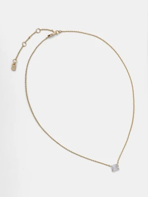 Lauren Ralph Lauren naszyjnik damski metalowy z cyrkonią