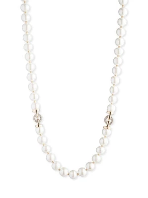 LAUREN RALPH LAUREN Naszyjnik Nk 16In Pearl Collar 14N00547 Biały