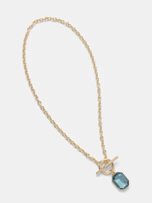 Lauren Ralph Lauren naszyjnik z zawieszką damski metalowy POSEY