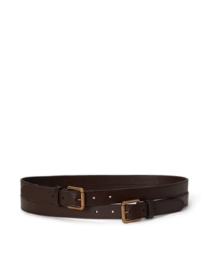 LAUREN RALPH LAUREN Pasek 412936524008 Brązowy