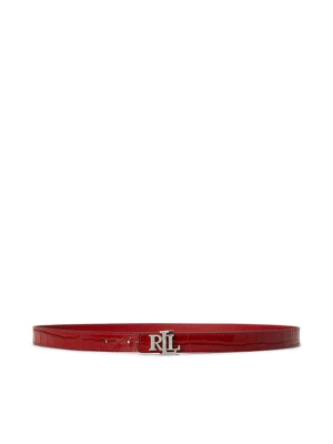 LAUREN RALPH LAUREN Pasek 412P18556002 Czerwony