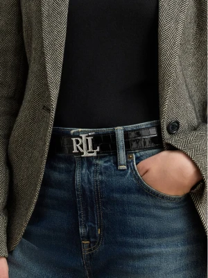 LAUREN RALPH LAUREN Pasek 412P18557001 Czarny