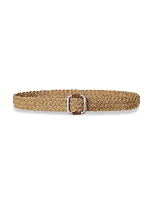 Lauren Ralph Lauren pasek damski kolor beżowy 412969444