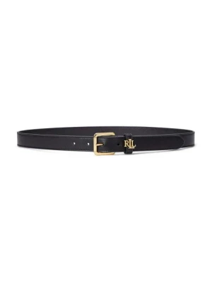 Zdjęcie produktu Lauren Ralph Lauren pasek skórzany kolor czarny 412968763