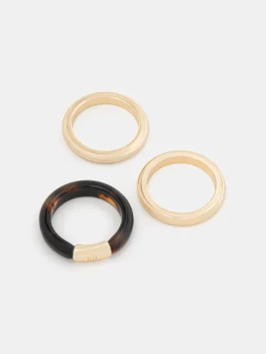 Lauren Ralph Lauren pierścionek 3-pack 14R00042