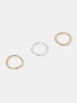 Lauren Ralph Lauren pierścionek 3-pack 14R00063