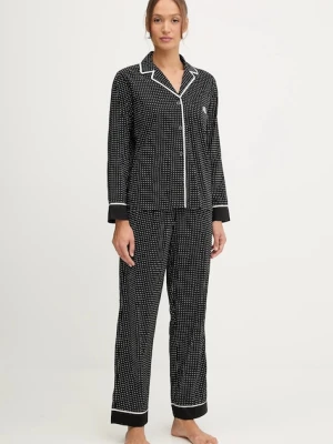 Lauren Ralph Lauren piżama damska kolor czarny ILN92439