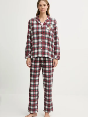 Lauren Ralph Lauren piżama damska kolor czerwony ILN92458F