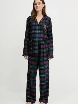 Lauren Ralph Lauren piżama damska kolor granatowy ILN92457F