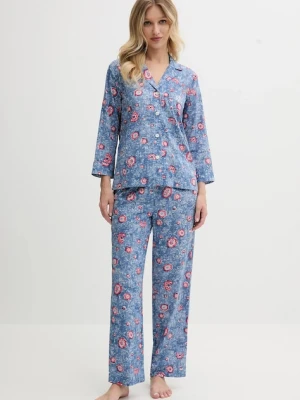 Lauren Ralph Lauren piżama damska kolor niebieski ILN92429