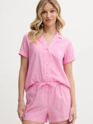 Lauren Ralph Lauren piżama damska kolor różowy ILN12424