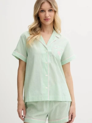 Lauren Ralph Lauren piżama damska kolor zielony ILN12415