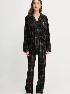 Lauren Ralph Lauren piżama damska kolor zielony ILN92458F