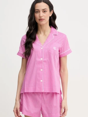 Lauren Ralph Lauren piżama dwuczęściowa damska z bawełną