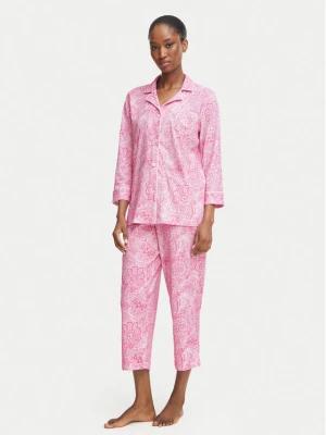 LAUREN RALPH LAUREN Piżama I819702 Różowy jasny Regular Fit