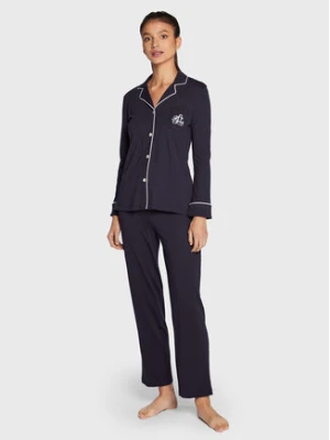 Lauren Ralph Lauren Piżama I819950 Granatowy