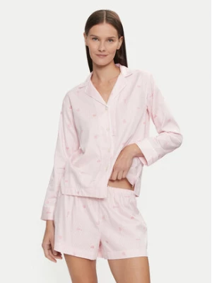 LAUREN RALPH LAUREN Piżama ILN72396 Różowy Relaxed Fit