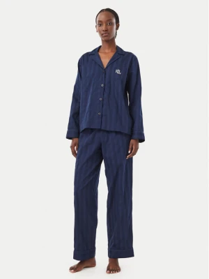 LAUREN RALPH LAUREN Piżama ILN92305 Granatowy Regular Fit