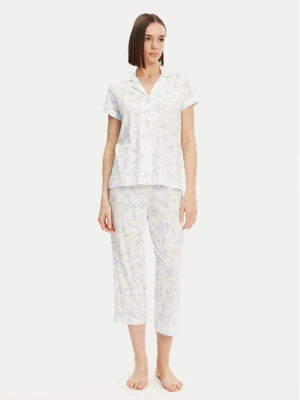 LAUREN RALPH LAUREN Piżama ILN92422 Niebieski Regular Fit