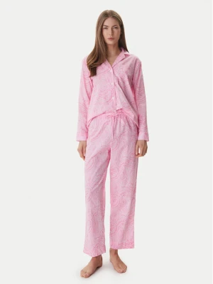 LAUREN RALPH LAUREN Piżama ILN92499 Różowy Regular Fit