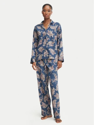 LAUREN RALPH LAUREN Piżama ILN92529 Granatowy Regular Fit