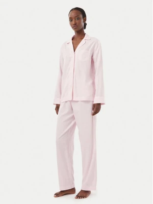 LAUREN RALPH LAUREN Piżama ILN92537 Różowy Regular Fit