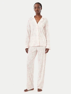 LAUREN RALPH LAUREN Piżama ILN92540 Różowy jasny Regular Fit