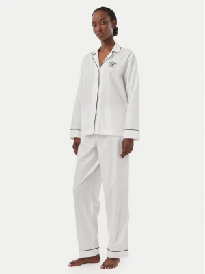 LAUREN RALPH LAUREN Piżama ILN92545 Biały Regular Fit
