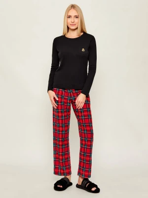 LAUREN RALPH LAUREN Piżama | Regular Fit czarny