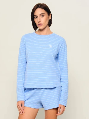 LAUREN RALPH LAUREN Piżama | Regular Fit błękitny