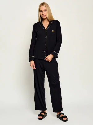 LAUREN RALPH LAUREN Piżama | Regular Fit czarny
