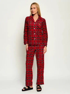 LAUREN RALPH LAUREN Piżama | Regular Fit czerwony