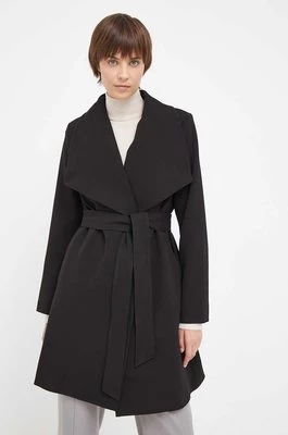 Lauren Ralph Lauren płaszcz damski kolor czarny przejściowy