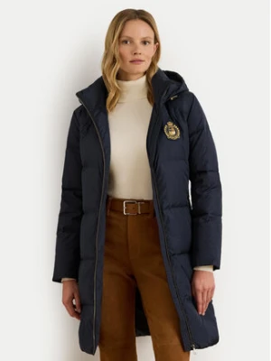 LAUREN RALPH LAUREN Płaszcz zimowy 297P04126003 Granatowy Straight Fit