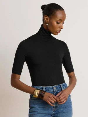 LAUREN RALPH LAUREN Półgolf Willa | Slim Fit czarny