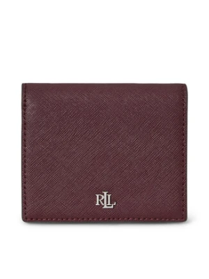 LAUREN RALPH LAUREN Portfel damski 432962112015 Bordowy