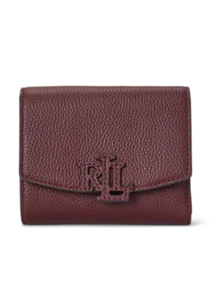 LAUREN RALPH LAUREN Portfel damski 432966782009 Bordowy