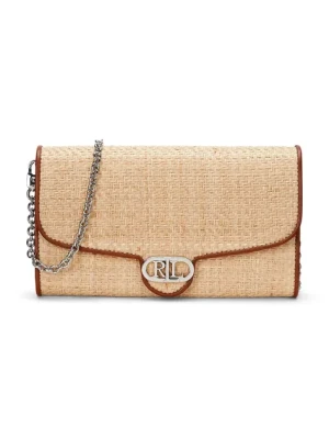 Lauren Ralph Lauren portfel damski kolor beżowy 432966881